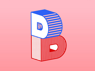 B 36daysoftype illustrations typography vector