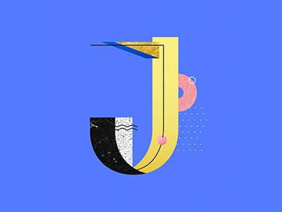 J 36days 36daysoftype j letter typography