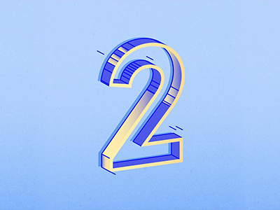 2 2 36days 36daysoftype number typography