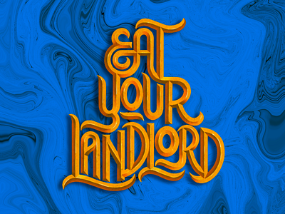 Eat the Rich. calligraphy design goodtype hand lettering illustration lettering procreate type type design type gang type matters typist typography