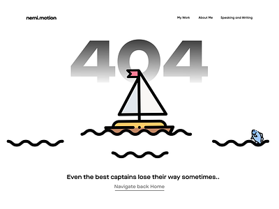 Interaction Exploration - 7 404 404 error 404page aftereffects motion design waves web design webdesign