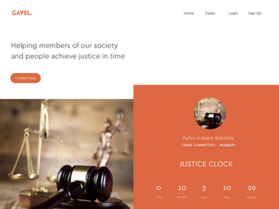 Gavel adobexd ui ux