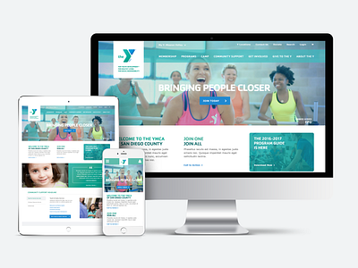 YMCA Redesign redesign website website redesign ymca