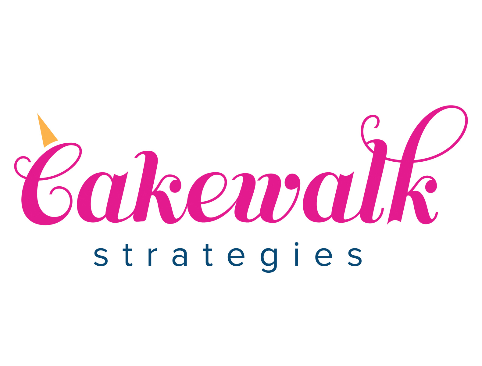 Cakewalk Strategies Logo By Stacy Kleber Jensen On Dribbble