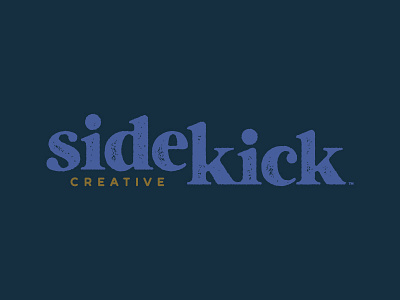 Dribbblers, meet Sidekick Creative! branding design logo type typography vector