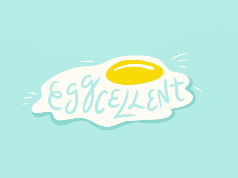 Eggcellent By Aryn Landes On Dribbble