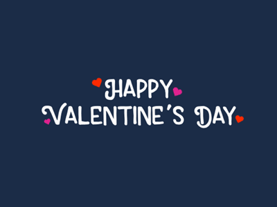 Happy Valentine's Day gif heart love simple valentine valentines day