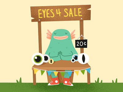 Eyes for sale abstract art cute design graphic design illustration illustration art procreate