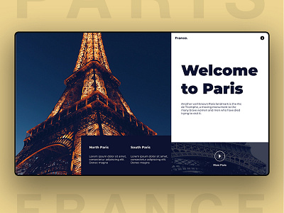 Paris app branding daily dailyui design graphic design graphics minimal typography ui uidesign uidesigner ux web website