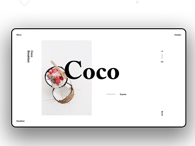 Go coconuts ui daily dailyui design flat graphic design graphics minimal typography ui uidesign uidesigner ux web website