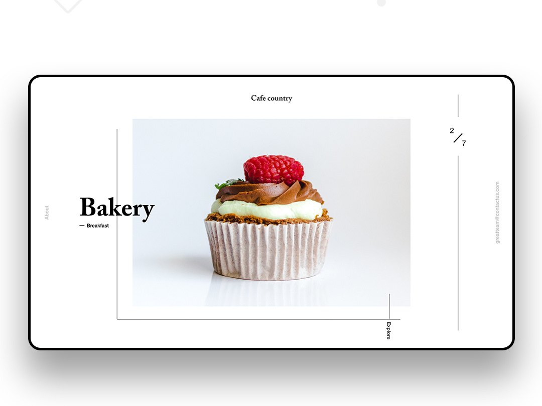 Bakery UI by Akodjenou Maxence on Dribbble