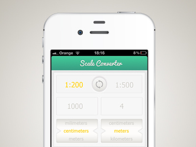 Scale Converter App app application converter scale converter