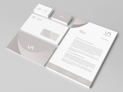 Logicart Branding branding business card corporate design envelope identity print stationery