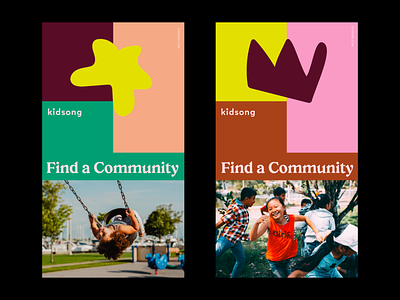 Kidsong Type Exploration branding colorful community design illustration ilustración kids branding logo valkuks vector