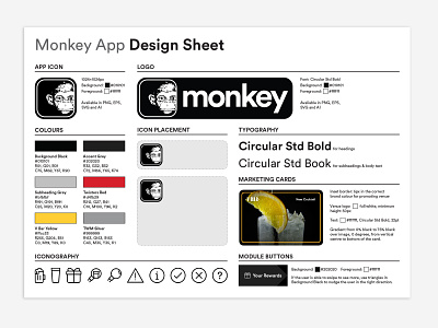 App Design Sheet app app branding app design brand guidelines branding design sheet guidelines icons iconset identity