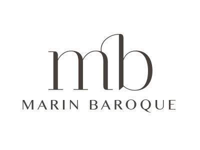 Marin Baroque Logo I baroque classic elegant logo marin modern orchestra