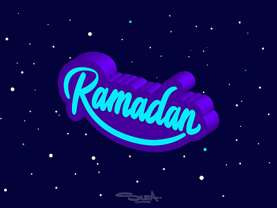 Ramadan ramadan type typography