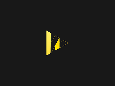 Logo Design logo triangle yellow