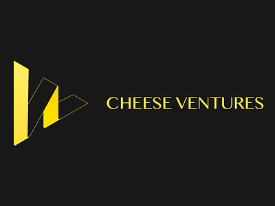 Logo Design logo triangle venture yellow