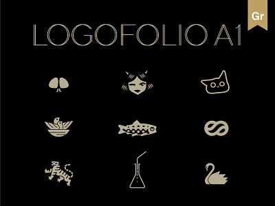 Logofolio A1 branding character design concept graphic design icon idenity logo pictogram typography vector
