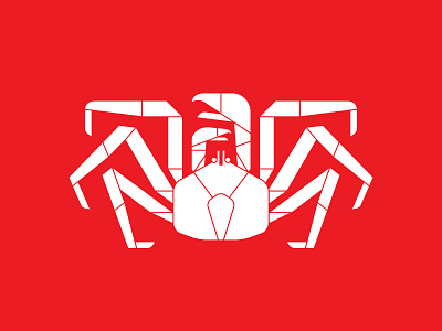 King Crab art branding character design concept flat graphic design idenity illustration logo vector