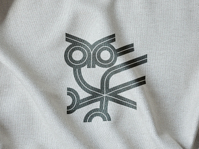 Owl art character design graphic design icon identity illustration logo pictogram thick lines