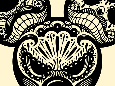 Muerte flat graphic design illustration mexica sculls sticker vector