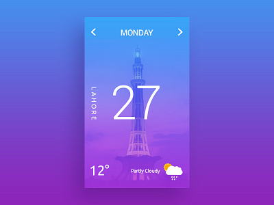 Weather Gadget gadget mobile screen wallpaper