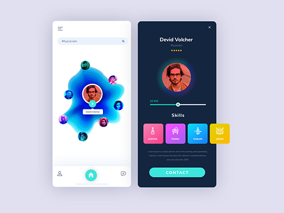 Sellskills Apps app app design design illustration mobile ui ux