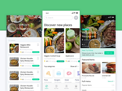 Food Delivery App Design