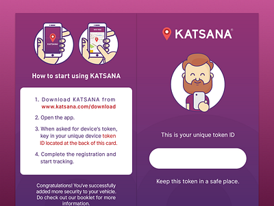Katsana Track Token Card