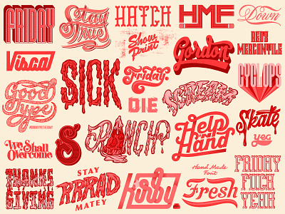 Custom Type. typography