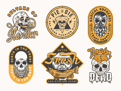 Skull Badges