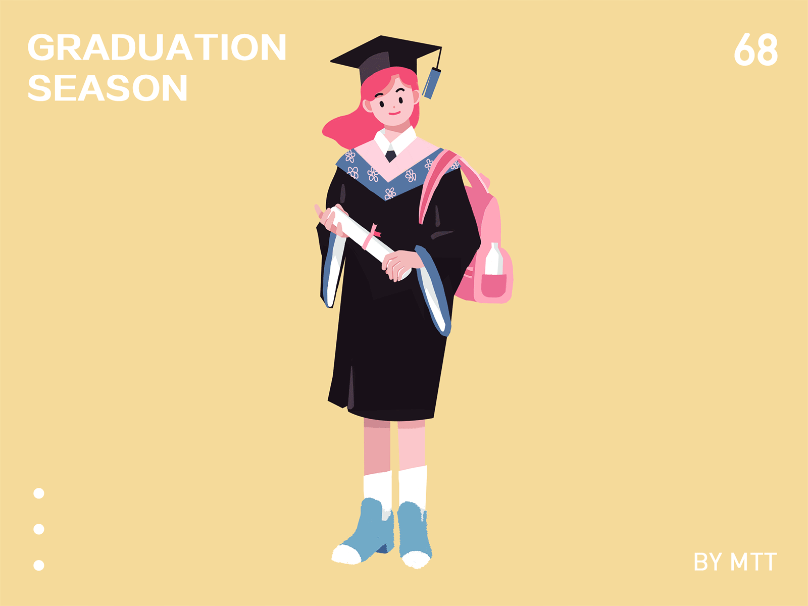 graduation illustration