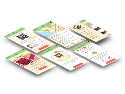 BerryMobile — Connecting fresh local fruits to Vancouverites app design user experience design user interface