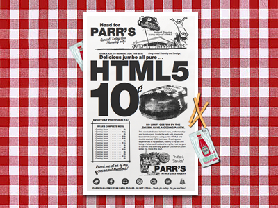 HTML5 Hamburgers 10¢