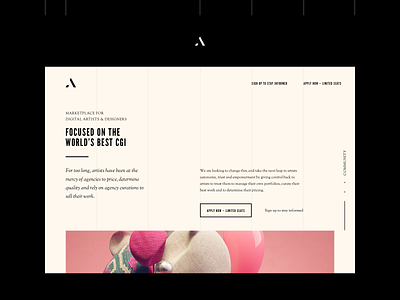 Avantform 01 app colors design illustration minimal page ui ux web website