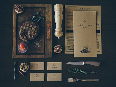 Veranda Print branding identity photography steak