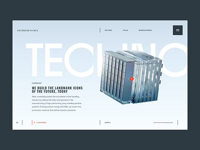 FutureSkyLines — Technology brand brand design design inspiration interaction ui ui design ux ux design web web design