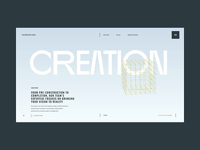 FutureSkyLines Transitions brand design inspiration interaction ui ui design ux ux design web web design