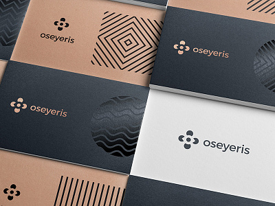 Oseyeris Cards accessible branding craft print spot gloss