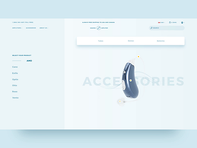 Accessories Interactions 3d ecommerce interactions transitions ui web design