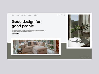 Furniture Landing Page