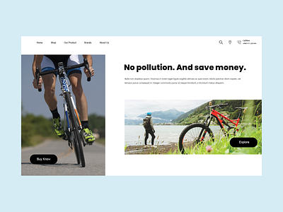 Cycle landing Page