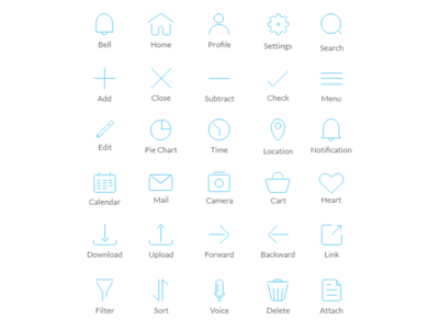 Icons Set icon artwork icon design icon style illustrator