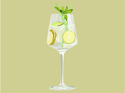 Cocktail cocktail design food illustration vector