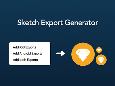 Sketch Export Generator Plugin