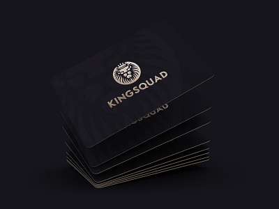 Logo for Kingsquad brand branding branding design logodesign luxury design