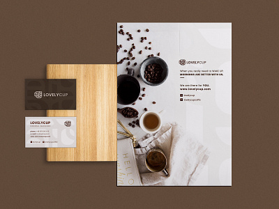 Lovely cup - branding materials