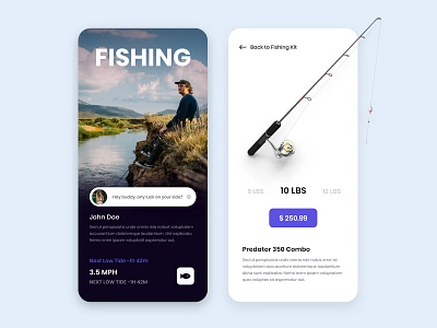 Best Fishing App android app for fishing app like fishbrain app like fishbrain brand branding fish fishes fishing fishing app go fishing intreaction ios local fish app location mobile app social ui uiux website